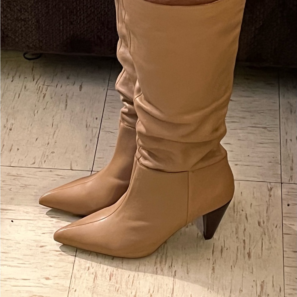 Kensie cone heel boots